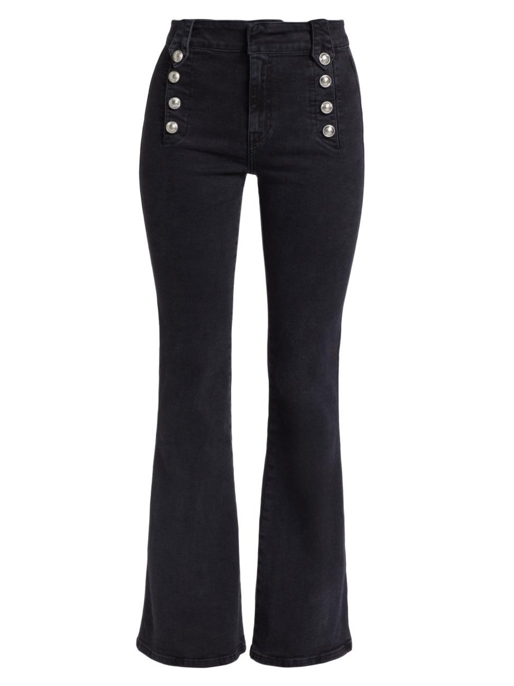 Derek Lam Crosby Noir Wide-Leg Jeans - Black